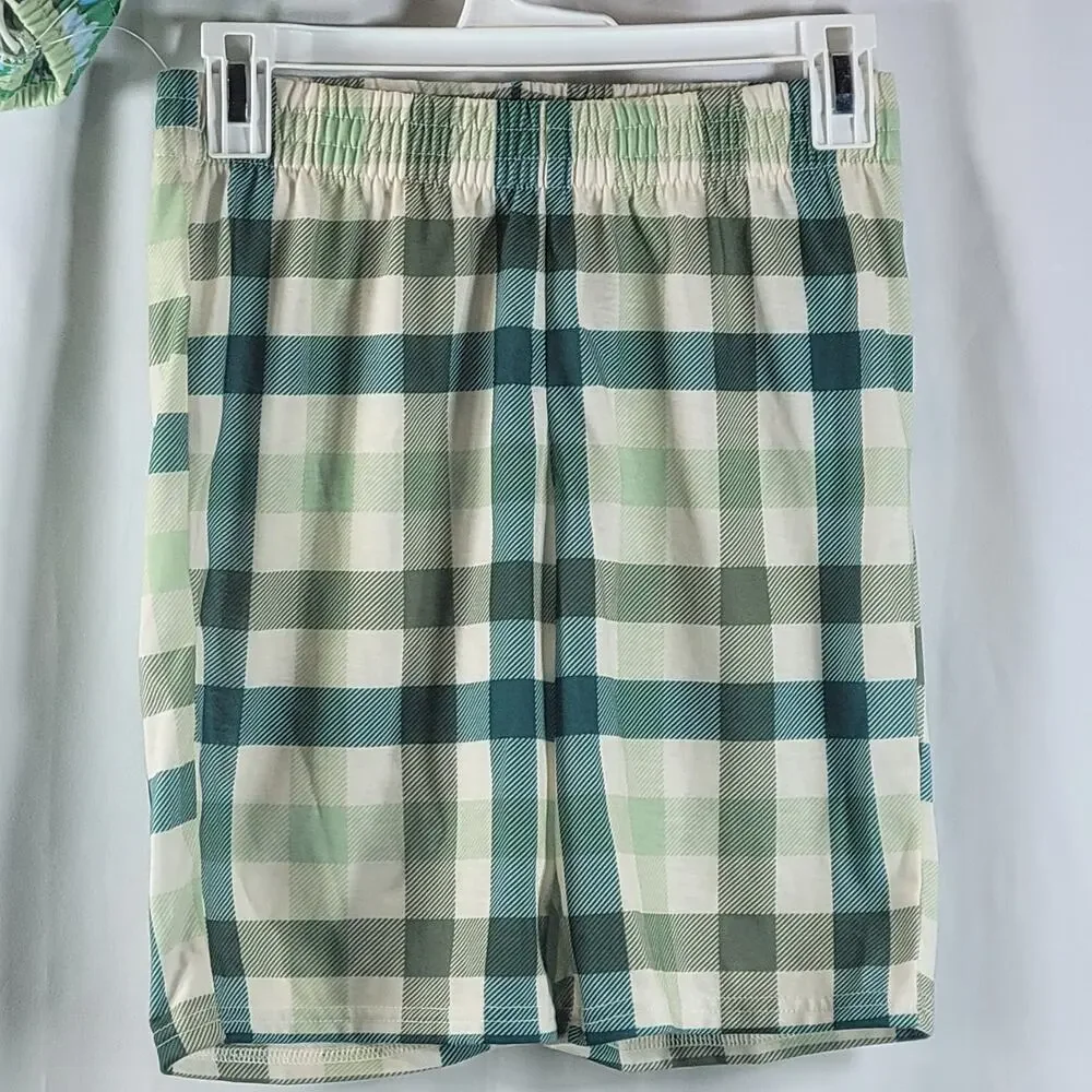 Cat & Jack Big Dry Creek Dinosaur 3 Piece Pajama Set, Green, Size L (10/12), NWT